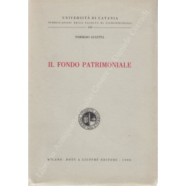 Il fondo patrimoniale. Artt. 167-171