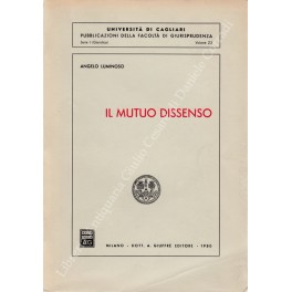 Il mutuo dissenso