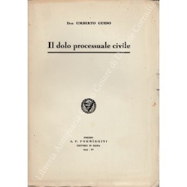 Il dolo processuale civile