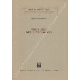 Problemi del rinegoziare
