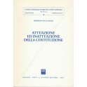Attuazione ed inattuazione della costituzione