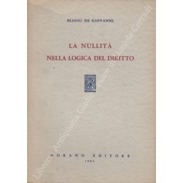 La nullità nella logica del diritto