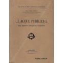 Le acque pubbliche nel diritto italiano vigente