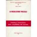 La risoluzione parziale