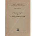 I negozi atipici di garanzia personale
