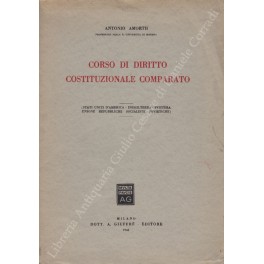 Corso di diritto costituzionale comparato. (Stati Corso di diritto costituzionale comparato. (Stati