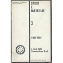 Studi e materiali. Vol. III - 1989-1991