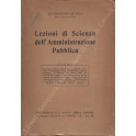 Lezioni di scienza dell'amministrazione pubblica