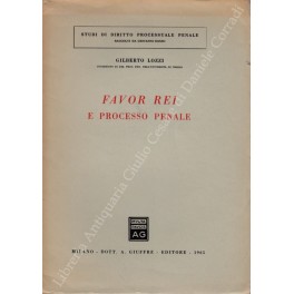 Favor rei e processo penale