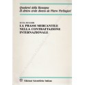La prassi mercantile nella contrattazione internazionale