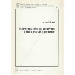 Interpretazione del contratto e dello statuto societario