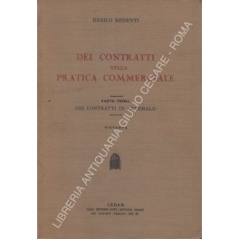 Dei contratti nella pratica commerciale