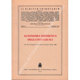 Autonomia impositiva degli enti locali
