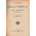 Della vendita e del riporto. (Art. 59-75)