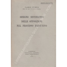 Disegno sistematico delle opposizioni nel processo esecutivo Disegno sistematico delle opposizioni nel processo esecutivo