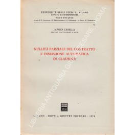 Nullità parziale del contratto