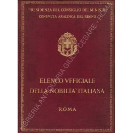 Elenco ufficiale della nobiltà Italiana
