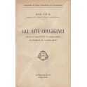 Gli atti collegiali