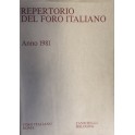 Repertorio Generale Annuale del Foro Italiano. Annate 1970-1979