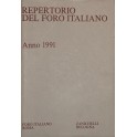 Repertorio Generale Annuale del Foro Italiano. Annate 1970-1979