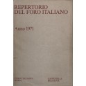 Repertorio Generale Annuale del Foro Italiano. Annate 1970-1979
