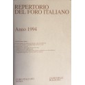 Repertorio Generale Annuale del Foro Italiano. Annata 1994