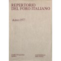 Repertorio Generale Annuale del Foro Italiano. Annate 1970-1979