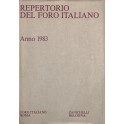 Repertorio Generale Annuale del Foro Italiano. Annata 1983