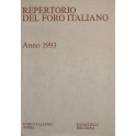 Repertorio Generale Annuale del Foro Italiano. Annata 1992