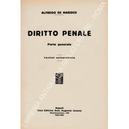 Diritto penale. Parte generale. Lezioni universita