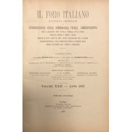 Il Foro Italiano. Annata 1897