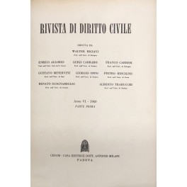 Rivista di diritto civile Rivista di diritto civile