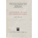 Consorzi reali in agricoltura. Parte speciale