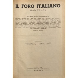 Il Foro Italiano. Annata 1977