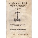 Li. X. Ultimi Libri di Giosefo de le antichita giudaiche.