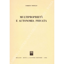 Multipropriet&agrave;
