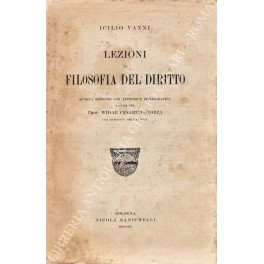 Lezioni di fiosofia del diritto