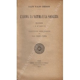 L'anima la natura e la saggezza L'anima la natura e la saggezza