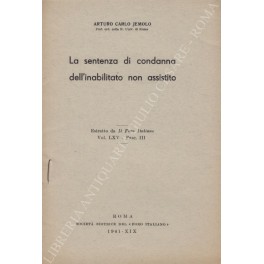 La sentenza di condanna La sentenza di condanna