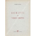 Scritti di vario diritto