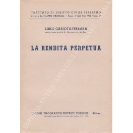 La rendita perpetua