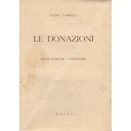 Le donazioni