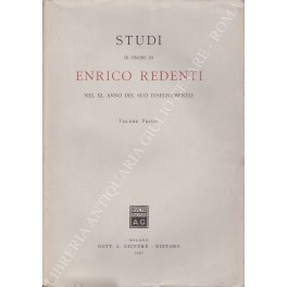 Studi in onore di Enrico Redenti 