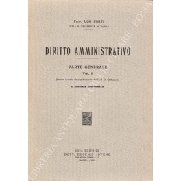 Diritto amministrativo. Parte generale Diritto amministrativo. Parte generale