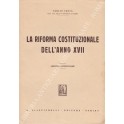 La riforma costituzionale dell'anno XVII. Lezioni