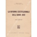 La riforma costituzionale dell'anno XVII