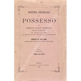 Sistema generale del possesso