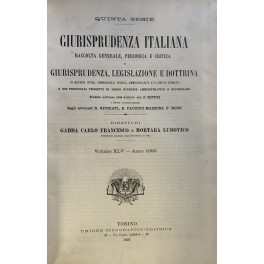 Giurisprudenza Italiana Giurisprudenza Italiana
