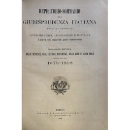 Giurisprudenza Italiana Giurisprudenza Italiana