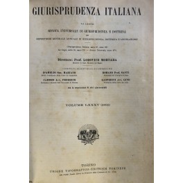 Giurisprudenza Italiana